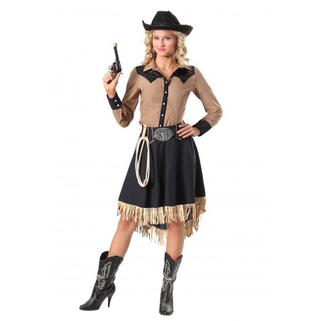 Fantasia Feminina Cowgirl Country Carnaval Halloween