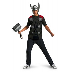 Fantasia Masculina Thor dos Vingadores Halloween Carnaval