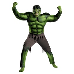 Fantasia Masculina Hulk Vingadores Halloween Carnaval