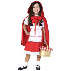 Fantasia Infantil Chapeuzinho Vermelho com Cestinha Festa Halloween