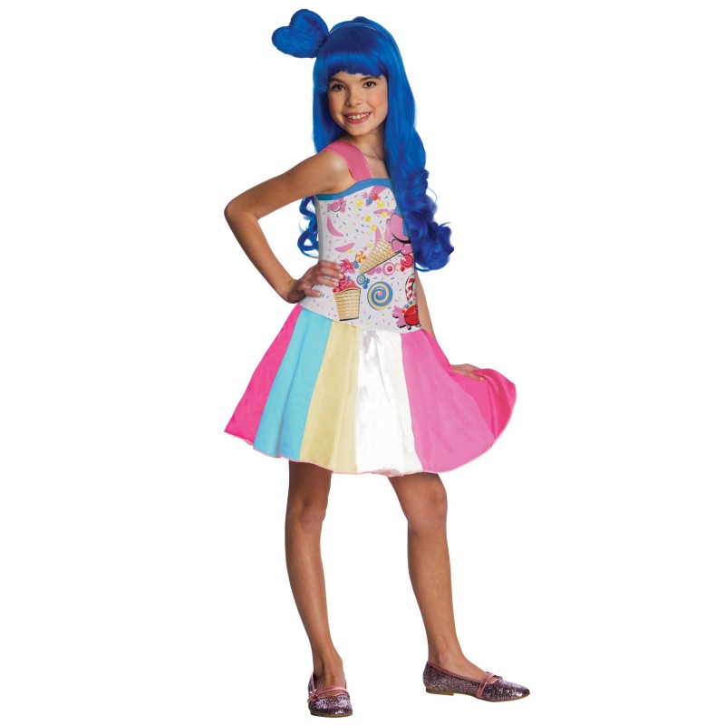 Fantasia Infantil Katy Perry Festa Carnaval Halloween 