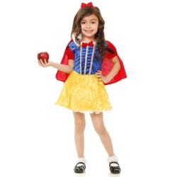 Fantasia Infantil Branca de Neve Festa Halloween Carnaval